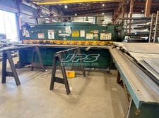 3/16" x 12' Cincinnati #1812, Mechanical Power Squaring Shear, 0.1875" max. thickness, 36" back gauge, 18"