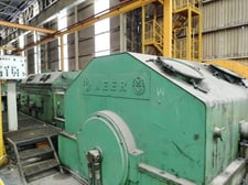 3.35" SMS Meer #SKW-75-VMRCK, Pilger Mill, 295.28"-629.92" input length, 0.236"-1.37" feed range, 50-150 SPM
