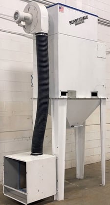 900 cfm Blast It All #RPJ-2, Cartridge Collector, 600 sq.ft., reconditioned