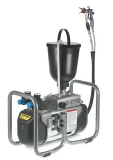 Wagner Cobra #40-10, Diaphragm Pump, w/ GM4700 Air Assisted Airless Gun & 5L Hopper, 40:1