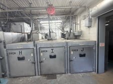 48" width x 15.6" L x 60" H Jackson #454135, Electric Ovens, 500&deg;F, w/ doors on both ends (3 available)