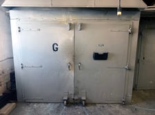 96" width x 264" L x 6.6" H George Koch, Electric Oven, 500&deg;F, 240 V., double door