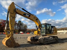 Caterpillar 326FL, Crawler Excavator, 3553 hours, S/N: FBR20725, 2019