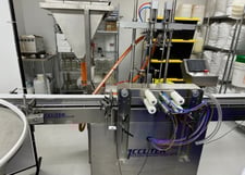 Accutek, filling complete line fill 1 oz, 2 oz, 4 oz, 8 oz, and 160z