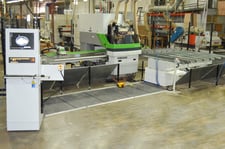 Biesse #Skipper-100, 2-Head CNC Machining Center, 98" X, 39" Y, 2" Z, 5.91" blade diameter, 2 HP, 4000-6000