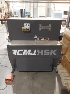 Pillar #CMJ-HSK, Coping Machine, 8" width x 5" diameter, dual spindle, 10 HP