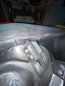 Alpine Augsburg Roto-Plexer #RO-63/18, Mill Grinder, 4 knife, 40 HP, 230/460 V. (2 available)