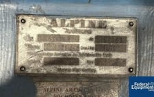 Alpine Augsburg Roto-Plexer #RO-63/18, Mill Grinder, 4 knife, 40 HP, 230/460 V.