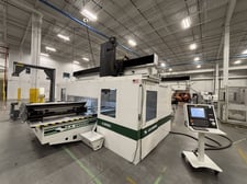 Onsrud #122E24CW6, CNC vertical machining center, 61" X, 122" Y, 11" Z, HSD 24 HP Liquid-Cooled spindle