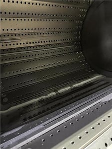 5 cu.ft. Wheelabrator #27x36, Tumble Blast, 15 HP per wheel