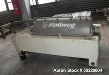 Flottweg #Z4D-3/409 Sedicanter, Decanter Centrifuge, 316 Stainless Steel, 7,750 RPM, 40.2 HP
