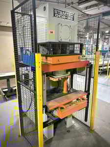 39 Ton Stamtec #OCP-35, OBI Press, 30.7" x 13.4" bed, 3.2" stroke, 70-135 SPM, Omnilink 5100, 2016