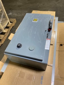 18 Amp. Square D, 8738SBG13V02S, NEMA Combination Motor Starter, 600 VAC, 5HP, Trip 10/20, unused