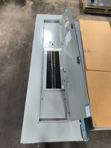 150/400 Amp. Eaton #PRL1A, Panelboard, 208Y/120 Volts, 3PH, 4 Wire, 42 Sp, Main & 21 breakers, AS IS