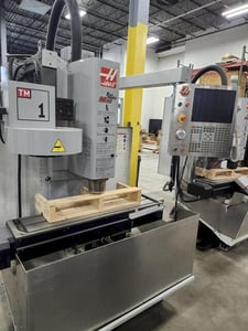 Haas #TM-1, CNC vertical machining center, 30" X, 12" Y, 16" Z, 4000 RPM, 10.5" x 47.75" table, 7.5 HP, 2010