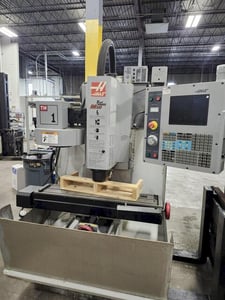 Haas #TM-1, CNC vertical machining center, 30" X, 12" Y, 16" Z, 4000 RPM, 10.5" x 47.75" table, 7.5 HP, 2006