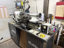 11" x 18" ACRA #ATL618E, precision lathe, 3 HP, 4000 RPM, 6" swing over cross slide, 1-1/4" bore, 28 holders