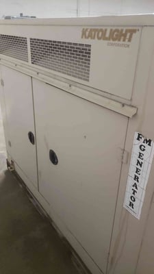 30 KW Kato #N30FPG4, Nat Gas LP Generator, 3PH, 312 Hrs