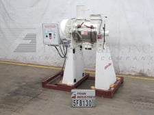 Littleford #FM-130, 130 liter 4.6 cu.ft.) 316 Stainless Steel plow mixer, vari-speed control, manual operator