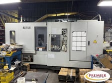 Mori Seiki #NH-5000/40, CNC horizontal machining center, MSG-501 Control, 28.7" X, 28.7" Y, 33.5" Z, 14000