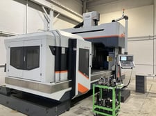 Vision Wide #V-TEC-SF-3116, CNC bridge type machining center, Fanuc 0iMF, 122" X, 62.9" Y, 31.4" Z, 10000