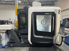 DMG, Mori #DMU-50-Gen-III, 5-Axis CNC vertical machining center, Heidenhain TNC 640 3D CNC color Control