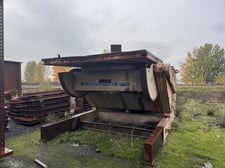 120000 lb. Aronson #AB-1200, powered welding positioner, variable speed rotation, pendant controls