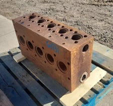 Wheatley #HP-125M, Quintuplex Pump Fluid End, 3.5" Stroke, Steel Fluid End, 3" Suction, 2" Discharge, 125 HP