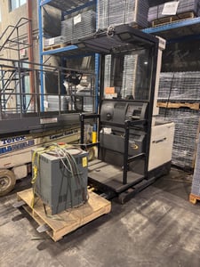 3000 lb. Crown #SP3010-30s, Order Picker Forklift w/ Charger, 210" lift, 42" fork length, 24 Volt, 9334