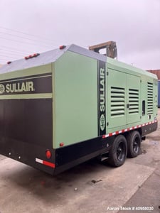 Sullair #900XHH/1150XH, Portable High-Pressure Air Compressor, 540 HP, 1800 RPM, Caterpillar C15 Engine