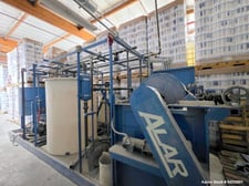 Alar #Flex-O-Star-500, Chemical Batch Pretreatment System, Auto-Vac AV220 Dewatering Filter, 12.6 sq.ft., AB