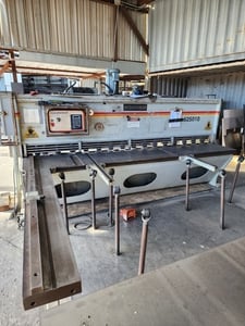 1/4" x 10' Accurshear #625010, Shear, 23 SPM, 20 HP, Back Gauge, 1996