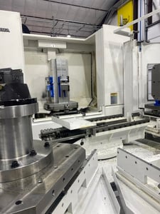 Okuma #MA-600HB-III, horizontal machining center, 41" X, 35" Y, 39.4" Z, 6000 RPM, 60 automatic tool changer