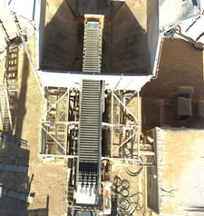 apron feeder & hopper avai, 30' & 53' capacity