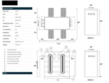 2500 KVA 4160 Delta Primary, 480Y/277 Secondary, SUB, Unused(2 available, shipment available in 10 days)