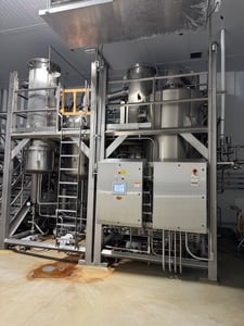 Image for Buflovak #12-04878, evaporator, 2-effect, rising falling film, reverse feed, 316L Stainless Steel, 2017