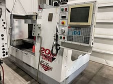 Haas #VF-3, CNC vertical machining center, 40" X, 20" Y, 25" Z, 8100 RPM, 20 HP, 20 automatic tool changer