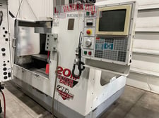 Haas #VF-3, CNC vertical machining center, 40" X, 20" Y, 25" Z, 8100 RPM, 20 HP, 20 automatic tool changer