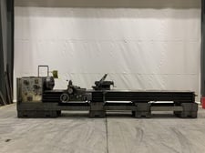 20" x 160" Lansing #G-20, lathe, 11" swing over cross slide, 4" hole thru spindle