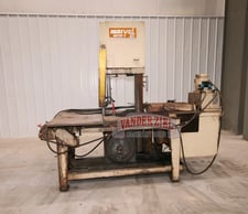 18" x 20" Marvel #Series-8-Mark-I, vertical tilt frame band saw, 14' 6" x 1" x .035" blade, 2 HP