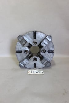 12" Skinner Co., 4-jaw chuck, 3" thru hole