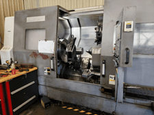 Samsung #SL-45MC, CNC lathe, 3-Axis, 30.5" swing, 18" chuck, 5.2" bar, tailstock