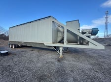 Baghouse trailer dust collection system