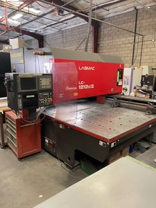 Amada #Pulsar-1212A-III, CNC laser, 2000 watts, 50" x100"sheet, Fanuc 160iL, Kohler Kooler chiller, dust