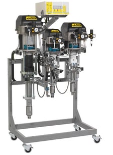 Painting Equipment, Twin Control #35-70/150 ABS EX GR, frame with casters, new