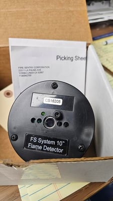 Painting Equipment, Nordson #FS-10-MOD-DET, fire detection module, Honeywell