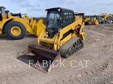 Cat 257D C3H2, Skid Steer Loader, 2021 hours, S/N: EZW02566, 2018