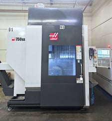 Haas #UMC-750SS, 5-Axis CNC vertical machining center, 30" X, 20" Y, 20" Z, 15000 RPM, 40 automatic tool