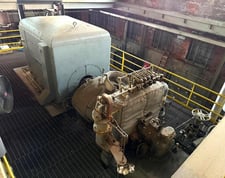 3600 KW General Electric #139847, Steam Turbine-Generator, Air Cooled, 6250 KVA, 13.8 kV