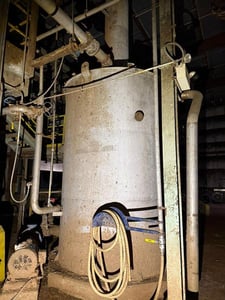 6500 gallon Alloy Fabricators Inc., Stainless Steel Tank, 8' diameter x 12' H Size, 1995